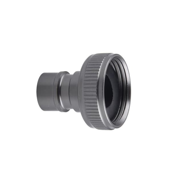 Vandhaneadapter 25 mm Grå, Kobber, 360° Rotation, Universal til Køkken & Vask