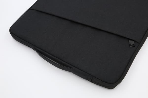 Bärbar datorväska Stötsäker 15.6\", Svart, Vattenavvisande Polyester, Slimmad Design