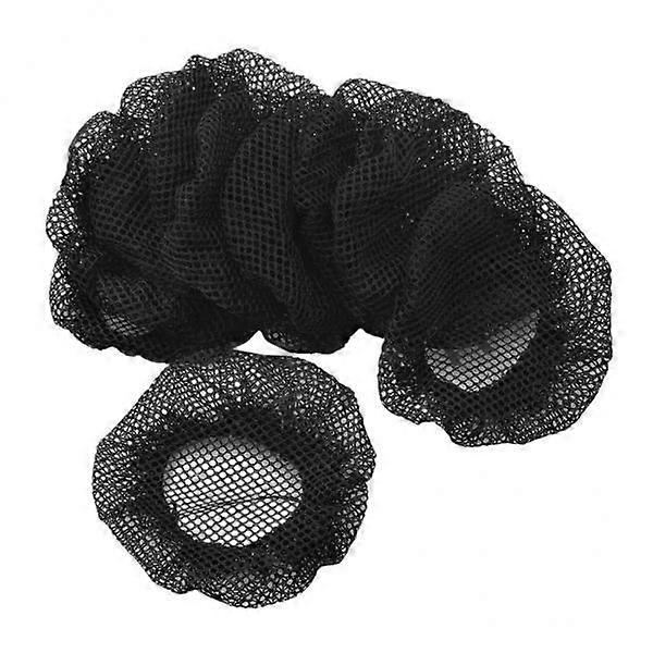 2x 10-pack Dam Hår Snodd Solid Virkad Hårnät Skridskoåkning Gym Dans