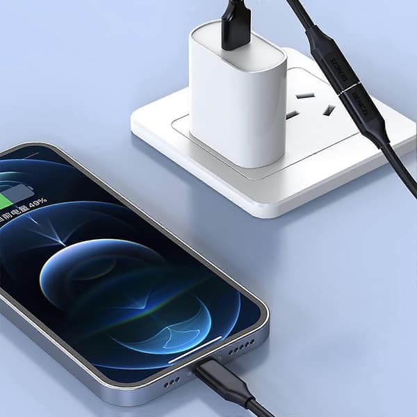USB 3.2 hane till typ C hona adapterkabel stöder 10 Gbps dataöverföring och laddning för PC bärbar laddningskabel 150cm