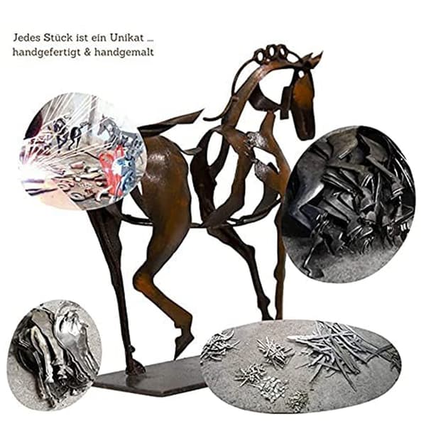 Hästskulptur Adonis, Hartstaty, Heminredningsfigur