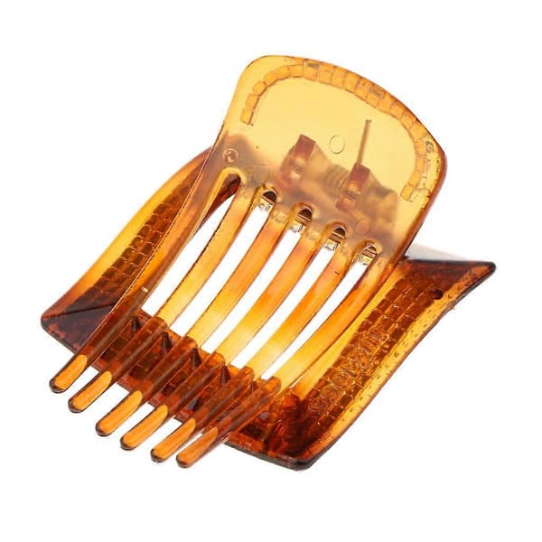 Skinnende Rhinestone Hårklemme Barrette Tilbehør til Kvinder Piger - Sort, as Coffee