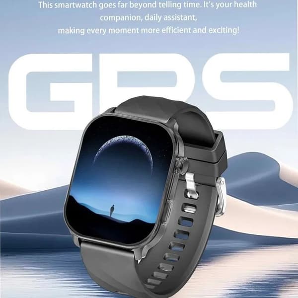 Dam-AMOLED-smartklocka med Bluetooth 5.2-samtal, kompatibel med Android iOS, stegräknare