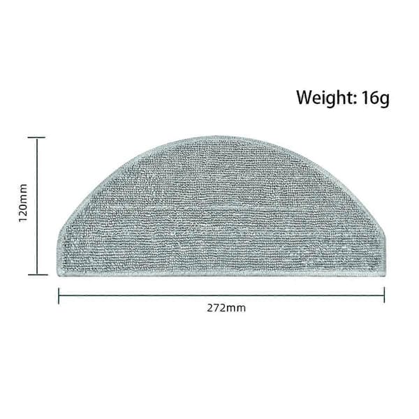 För Xiaomi E10 E10C E12 B112 / Mijia 3C Plus C103 Robotdammsugare Reservdelar Tillbehör Mopp