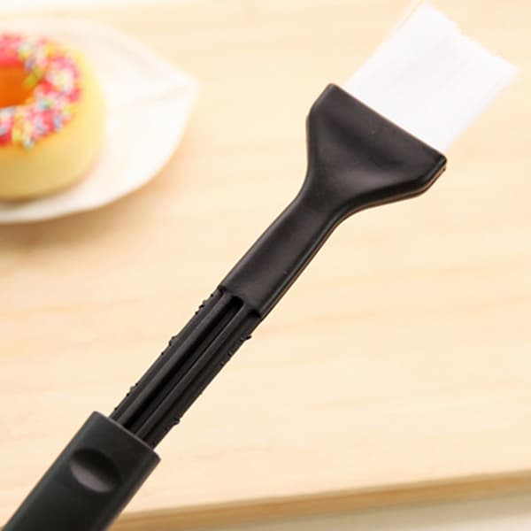 2-pack silikonbakpensel för bakning, pensling, grilloljepensel