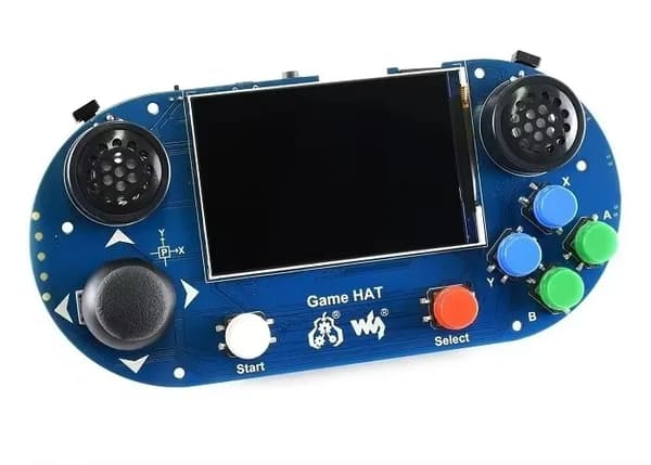 Raspberry Pi Bærbar Spillekonsol Hat med 3,5 Tommer IPS Skærm til Retro Gaming