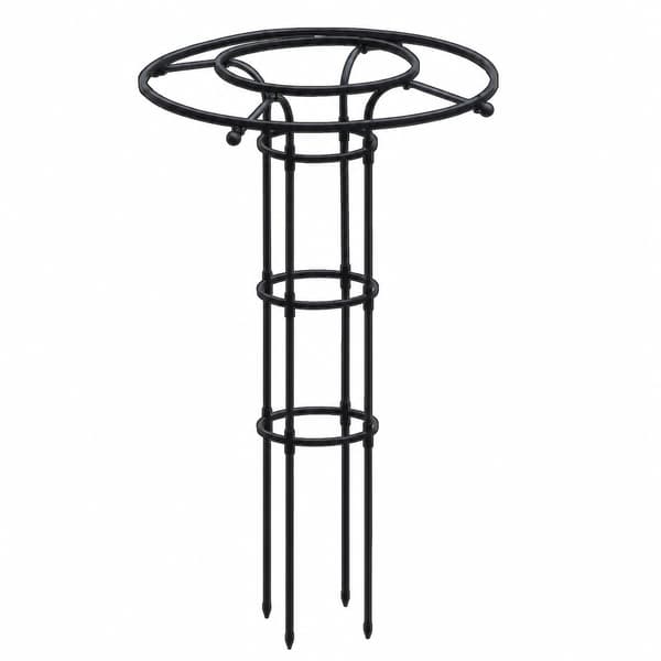 Monterad paraplyspaljé för klätterväxter, 120 cm hög, trädgårdsstöd