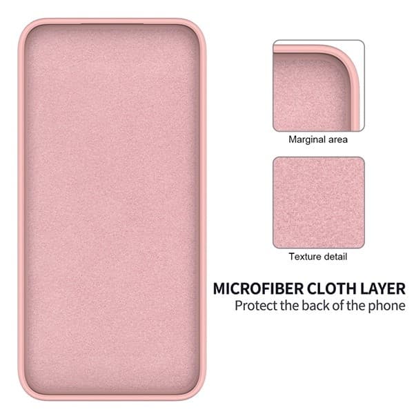 Hydrogel skjermbeskyttersett + silikondeksel + magnetisk stativ for Apple iPhone 17e, rosa