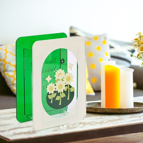 Klar akryl blomstervase, moderne bukettholder, blomsterbeholder til boligindretning