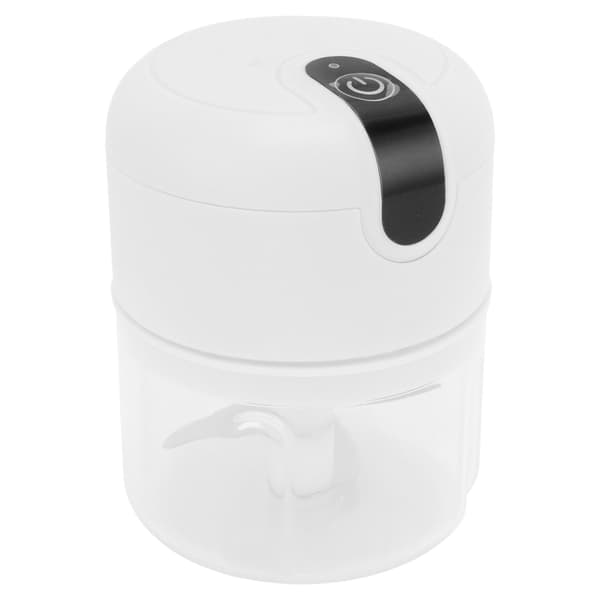 USB Genopladelig Hvidløgshakker, 250 ml, Klinge i Rustfrit Stål, Mini, til Nødder Ingefær Løg Grøntsager