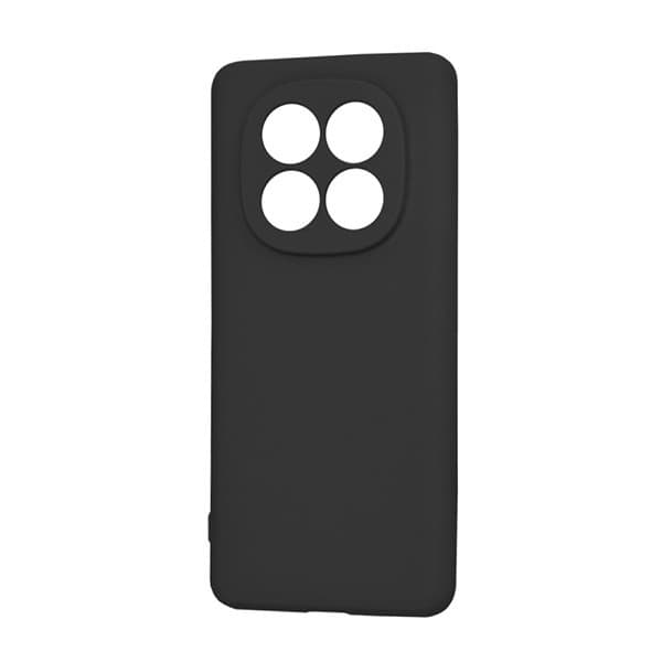 Magnetisk etui til Xiaomi Redmi Note 14 Pro, klart glas, flydende silikone, 9H, bilmontering