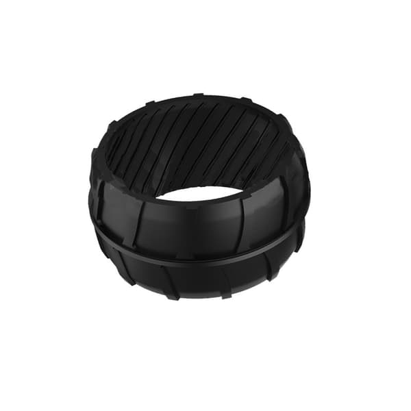 Ersättningshjul för Worx Landroid, 2-pack, svart gummi, hållbart grepp