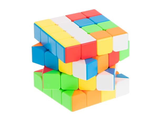 4x4 Pyraminx terningpuslespil, Speed Cube til børn og voksne, hjernevridere