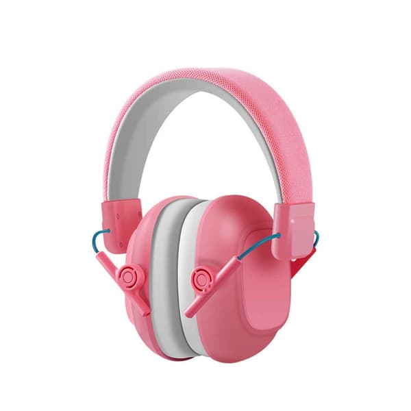 Støyreduserende øreklokker, 26dB lydreduksjon for søvn, arbeid, studier, rosa Pink