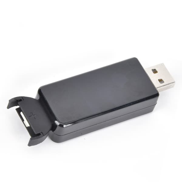 USB-knapbatterioplader 4,2V til LIR2032 LIR2025 LIR2016, indikatorlys