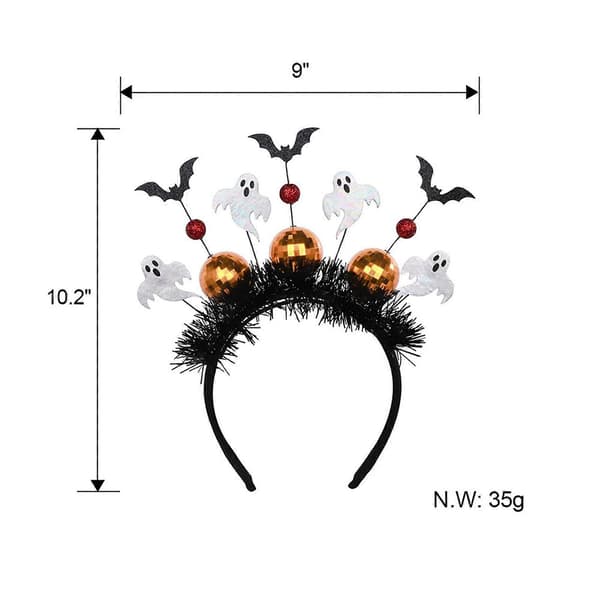 Hodeplagg Hodebekledning Kostymetilbehør Hårbøyle Hodeplagg Halloween Hårbånd Style B