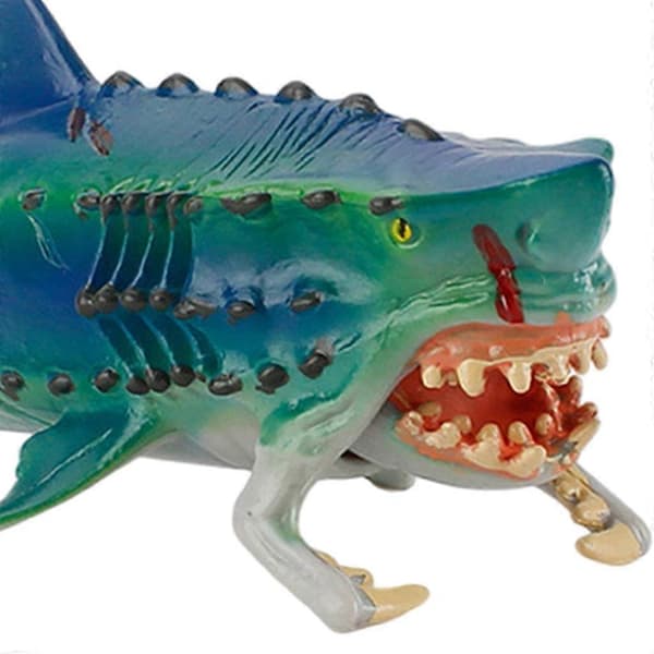 Leketøysfiskfigurer med dyrefigurer