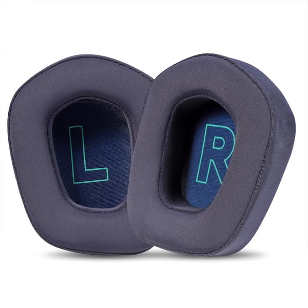 Ørepuder til Logitech G733 G335, kølende is-silkemateriale, blå
