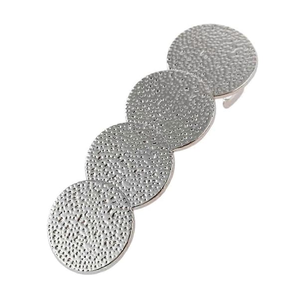 Chic Geometrisk Hårklype Sett for Stilfulle Hestehaler 6 Pcs