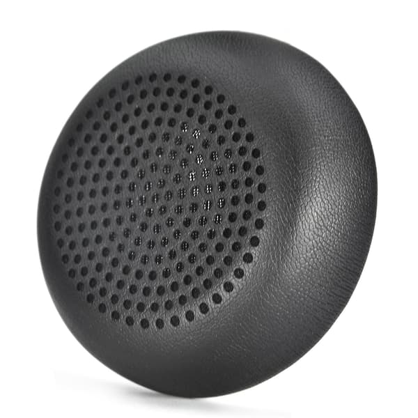 Erstatningsørepuder til Logitech Zone 750, 2-pak, sort, PU-læder memoryskum