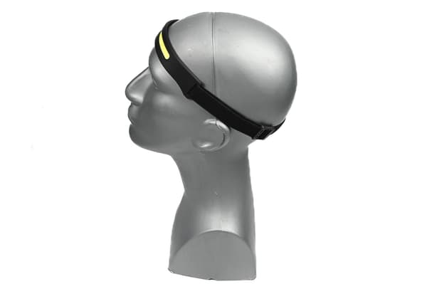 Uppladdningsbar LED-pannlampa 3W + COB, rörelsesensor, silikon, 200lm, USB-C, IPX4