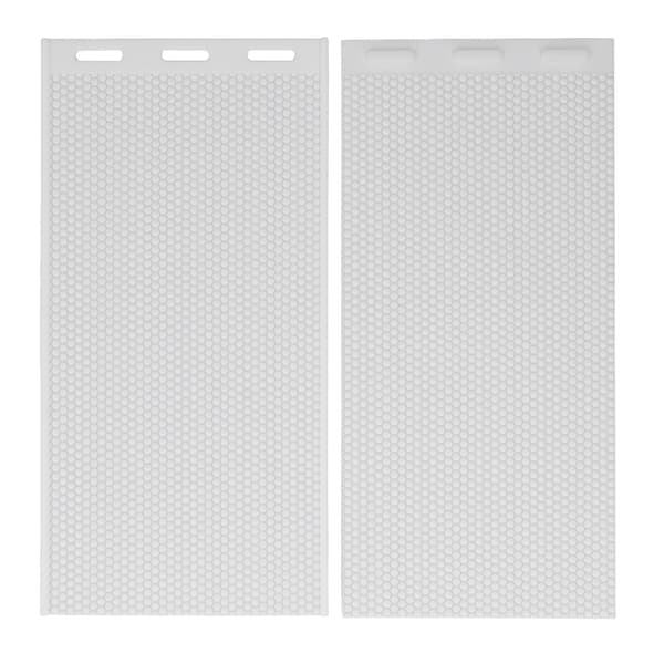 Silikone bivoksform 5,4 mm, 2 stk. til bivoks-grundplader presseprægemaskine