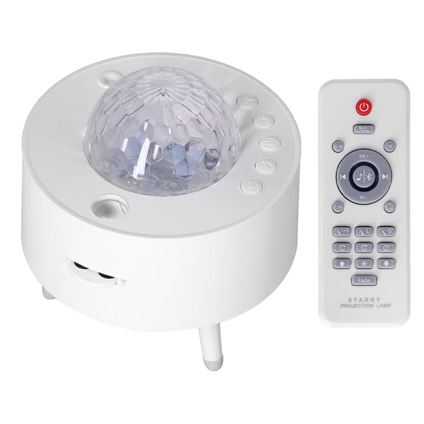 LED Tripod Stjärnprojektor, Bluetooth-musik, USB-driven, Nattlampa för Hem Sovrum
