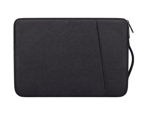 Bærbar computertaske Stødsikker 15.6\", Sort, Vandafvisende Polyester, Slankt Design