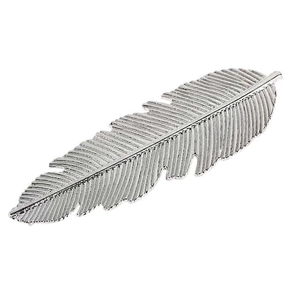 Hårklemme Hårnål Hårklype Hodeplagg Hårtilbehør med Metallblad for Kvinner - Silver