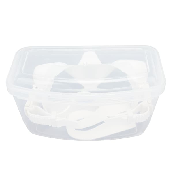 Simglasögon Härdat Glas Silikon Snorkeldykmask för Vuxna