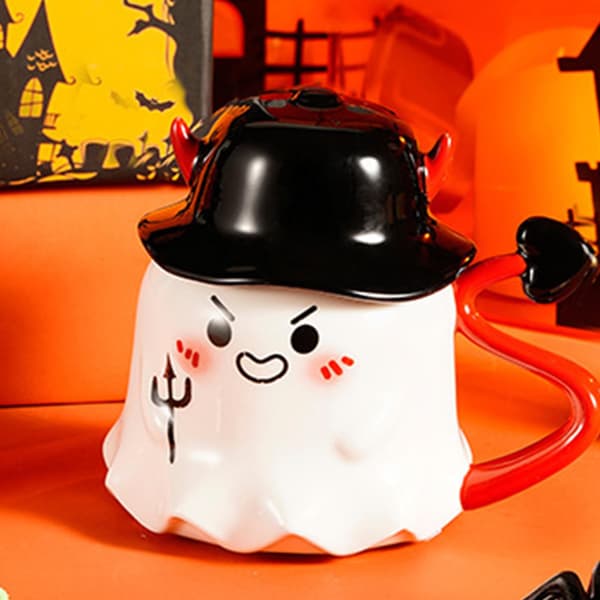 Halloween kaffemugg, keramikmugg, 201-300ml, alternativ A
