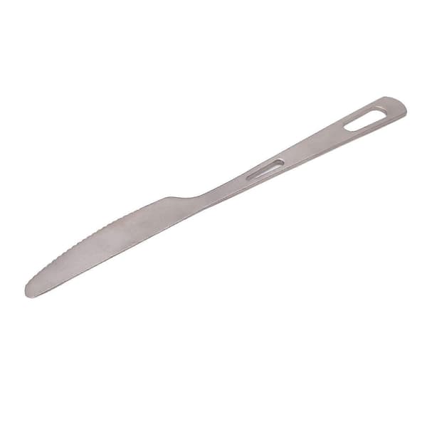 Titanium Bestik Udendørs Camping Bestik Bærbart Bestik Til Backpacking Vandring Og Picnic Kniv 25-26 style 2