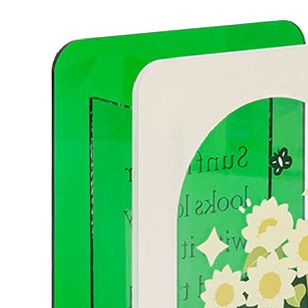 Klar Akryl Blomvas, Modern Buketthållare, Blomsterbehållare för Heminredning