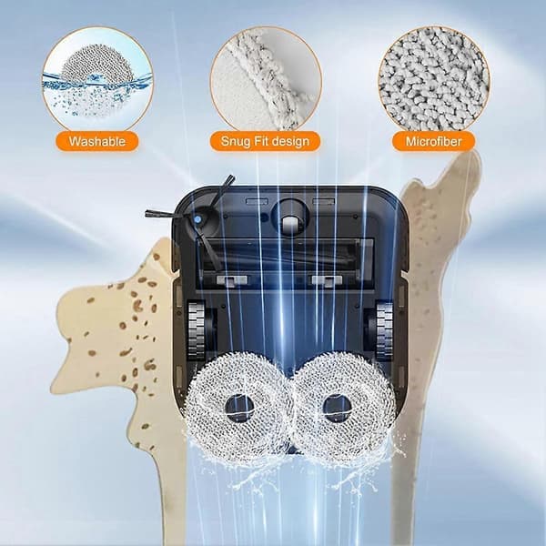Til Ecovacs X2/X2 Pro robotstøvsuger tilbehør robotstøvsuger