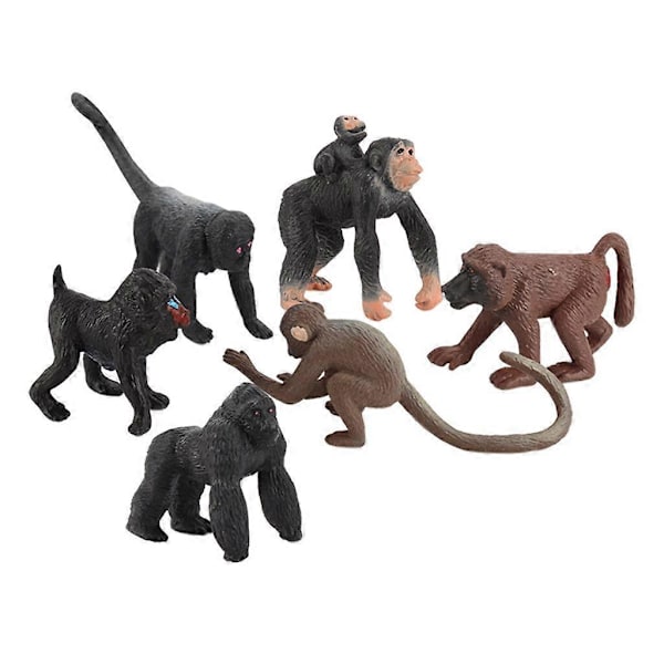Simulations Mini Arktiske og Chimpanser Dyr Legetøj til Børn Samleobjekter