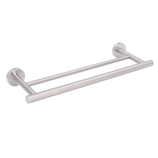 Dobbel håndklestang, rustfritt stål, moderne stil håndkleholder for baderom