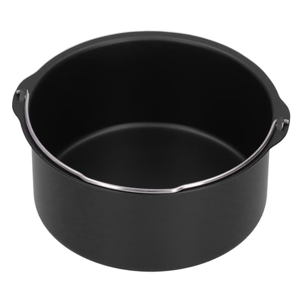 Kulstofstål Nonstick Kagebageform 8 tommer, til tilbehør til elektrisk frituregryde