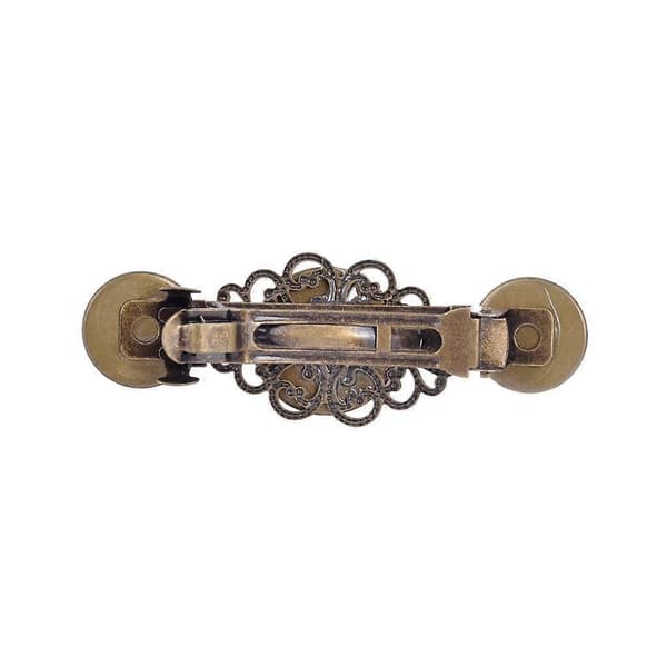 Glittrande Kristall Steampunk Kugghjul Hårklämma Set 5 Pcs