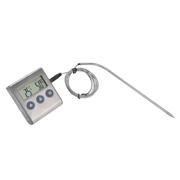 Digital Touchscreen Madtermometer, Høj Nøjagtighed Vandtæt, Bærbart Kødtermometer til Madlavning Grill