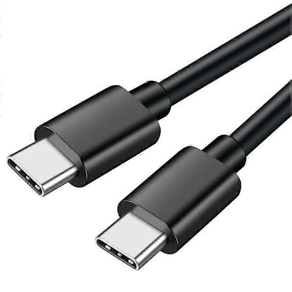 1,5 m 60 W 3 A hurtigladekabel 480 Mbps USB 2.0 Type-C til Type-C datakabel