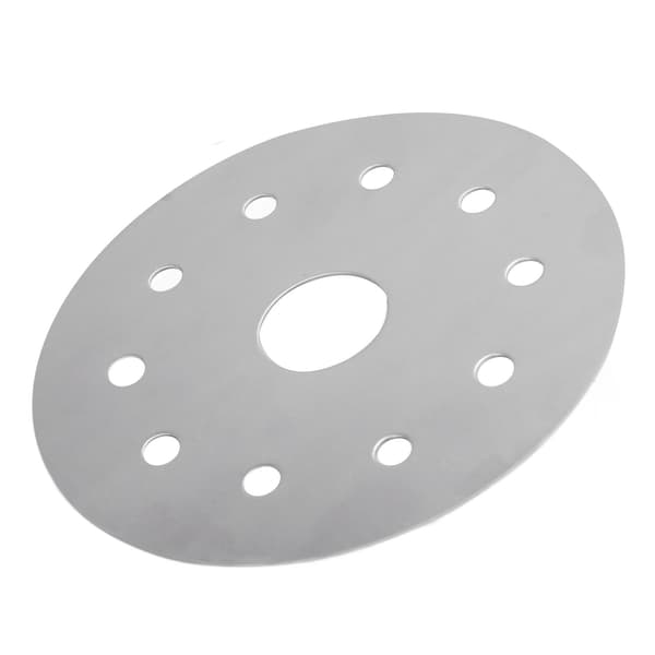 Varmeleder i rustfrit stål til induktionskogeplade, 13,8 cm/5,43 tommer, gaskomfurkonverteringsdisk