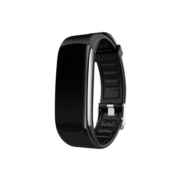 Fitness Tracker med Puls, Søvnmonitor, Skridttæller, IP67, Sort