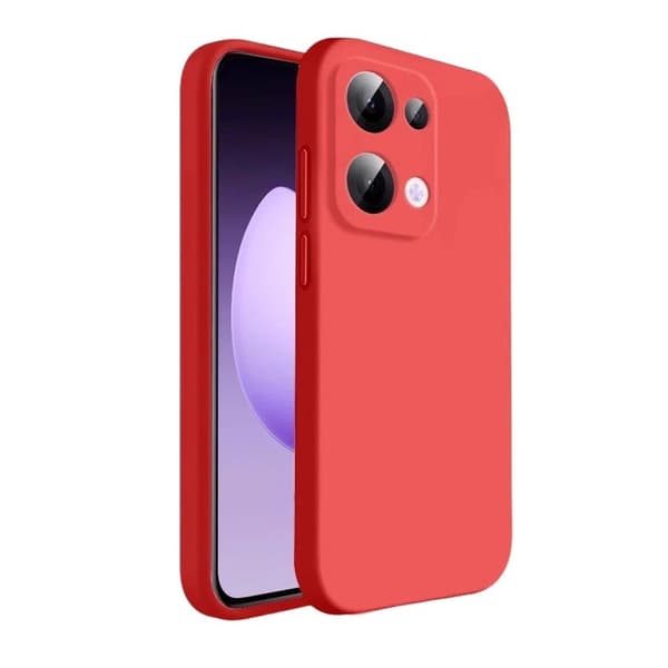 Magnetisk flydende silikonecover til Oppo Reno13 Pro, bilmonteringssæt red