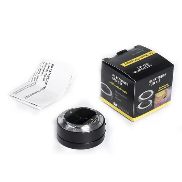 Makroforlængerrør til Sony E-Mount, 16mm & 10mm, Sølv, Nærfotografering