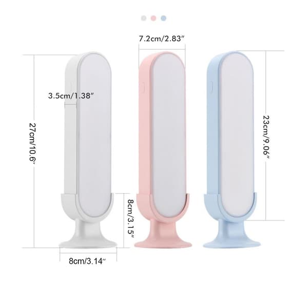 Bærbar LED-lampe, USB Genopladelig, Multifunktionel, Indendørs Belysning
