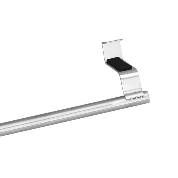 2 stk. håndklædeholder i rustfrit stål til ophæng, uden boring, 23 cm, til badeværelse, hjem, hotel