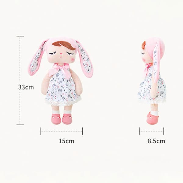 2x Angela/Delicate Bunny Plysdukke