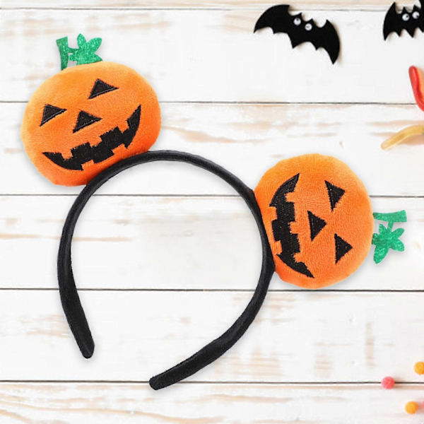 Gresskarhårbøyle, Halloween-hodeplagg, Hodeplagg Dekor Kostyme Hårbøyle Style A