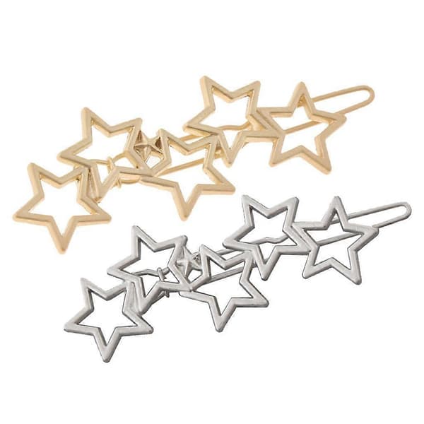 Hårklämma för kvinnor - Chic hårnål för styling 6 Pcs