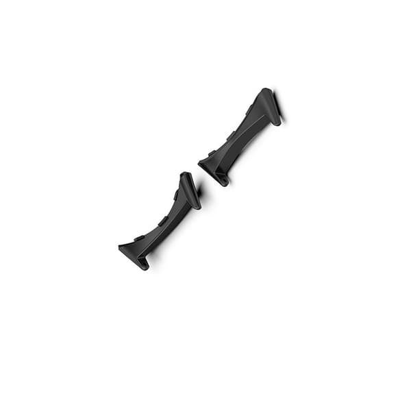 Urforbinder til Google Pixel Watch 3 45 mm, 22 mm remadapter, rustfrit stål, sort